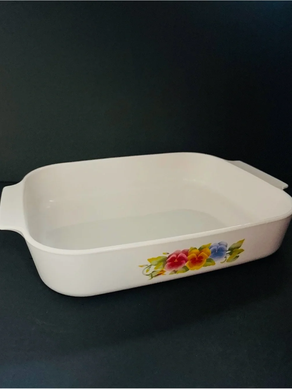 Corning ware Summer Blush A-21 B-N Baking Dish 12x10x2,5” Lasagne Pan Casserole